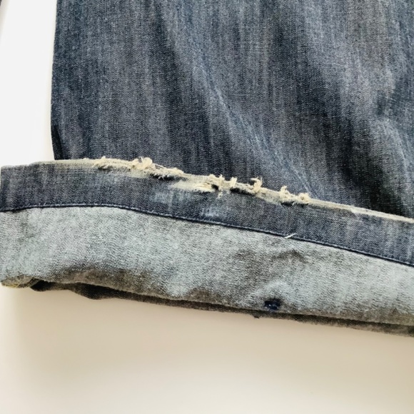 Y2K Blue Denim Wide Leg Flared Trouser Jeans - Picture 8 of 8